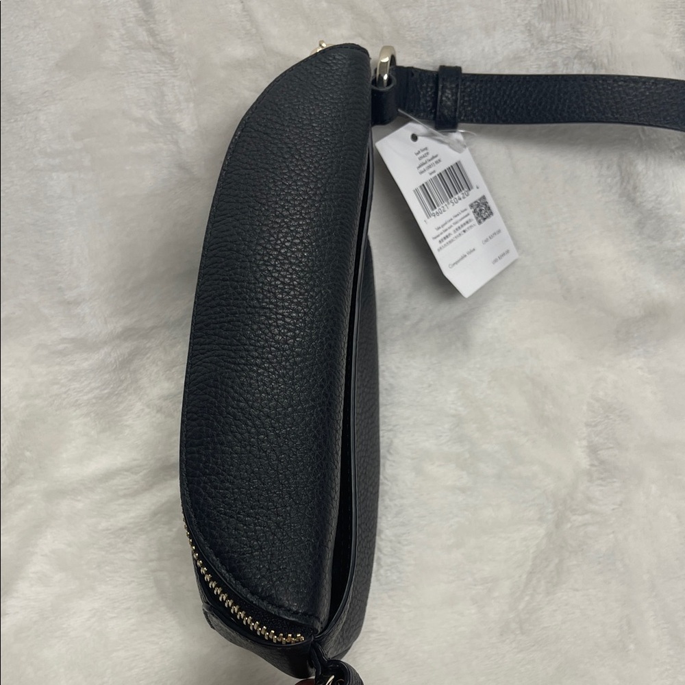 Kate Spade Black Pebbled Belt Bag - Picture 4 of 12